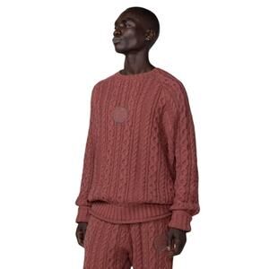 NEW Honor the Gift, HTG, Cable Knit Sweater, Maroon Red, Medium, 160$